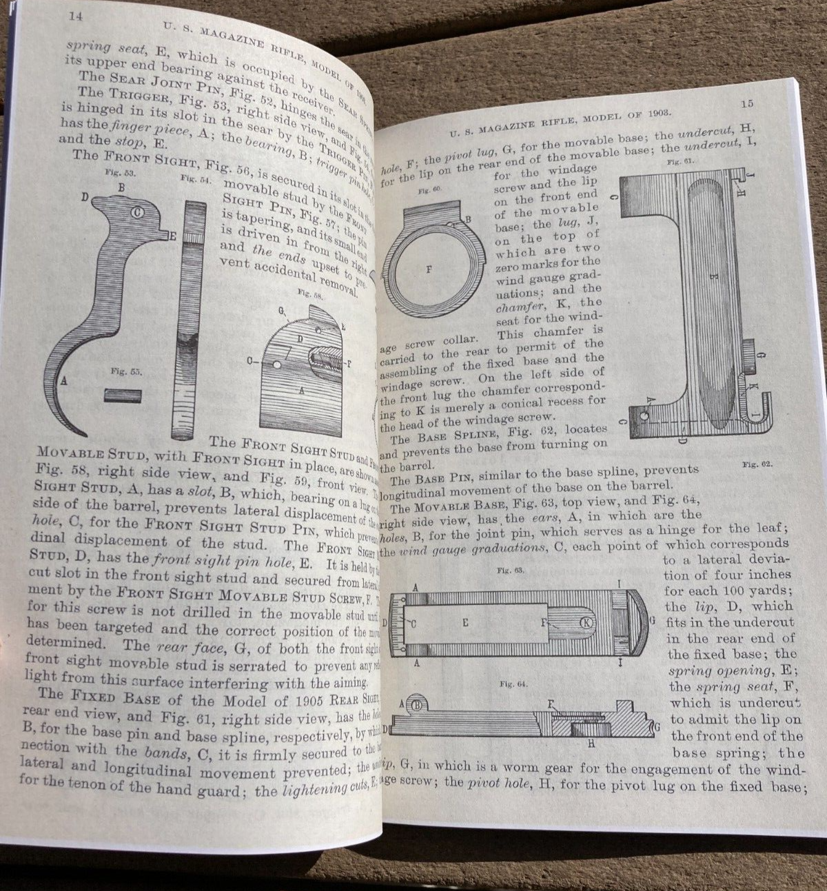 U.S. Army Magazine Rifle Model 1903 Caliber 30 Springfield M1903 Book .30-06
