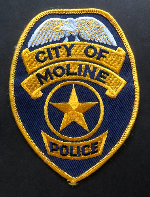 Moline Illinois IL Police Sheriff Patch
