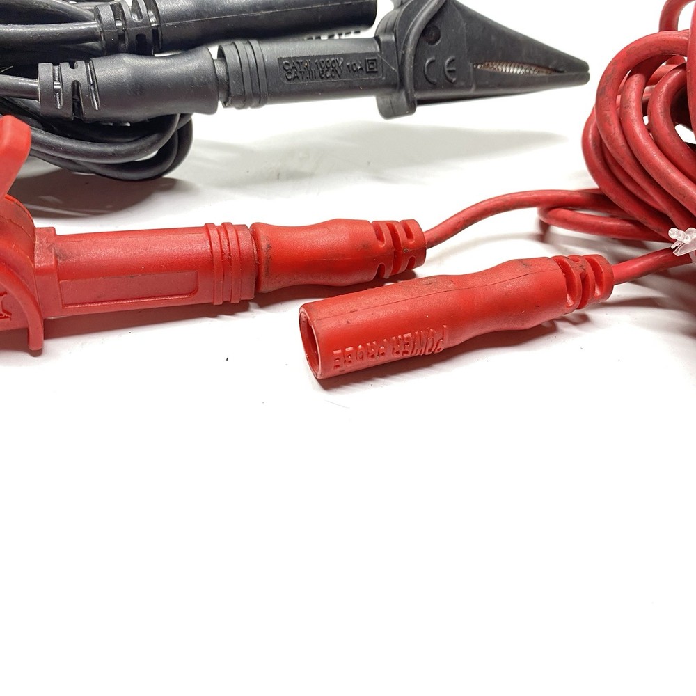 Power Probe Replacement Alligator Clip Test Lead Set