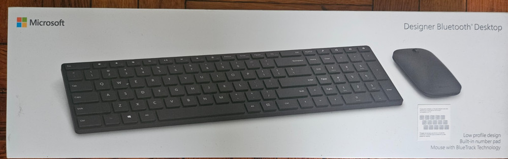Microsoft Designer Bluetooth Keyboard and Mouse Bundle SPANISH