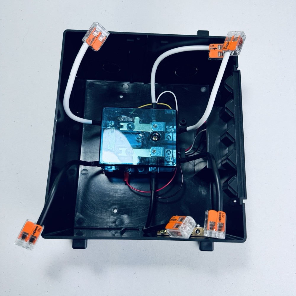 For Inverter TS-30 30 Amp Automatic Transfer Switch Black