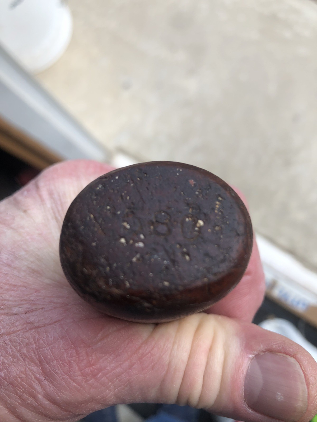 Vintage PLUMB 24 OZ BRICK LAYER MASONRY Hammer With Original Handle #580