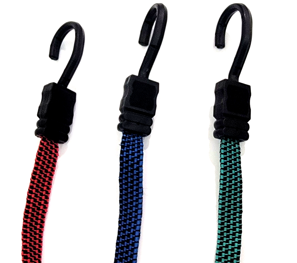 HAUL-MASTER Assorted Length Elastic Tie Downs, 6-Piece