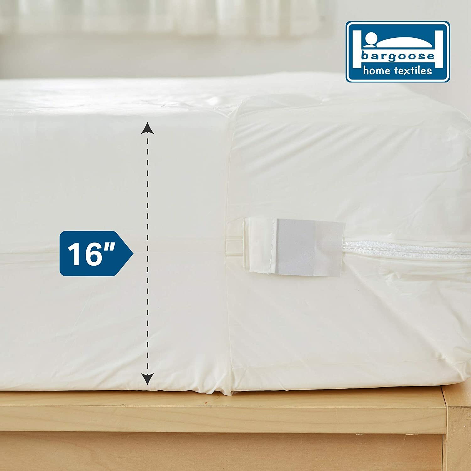 BEST! Waterproof BedBug Proof Allergen Zippered Vinyl Mattress Protector 4Size