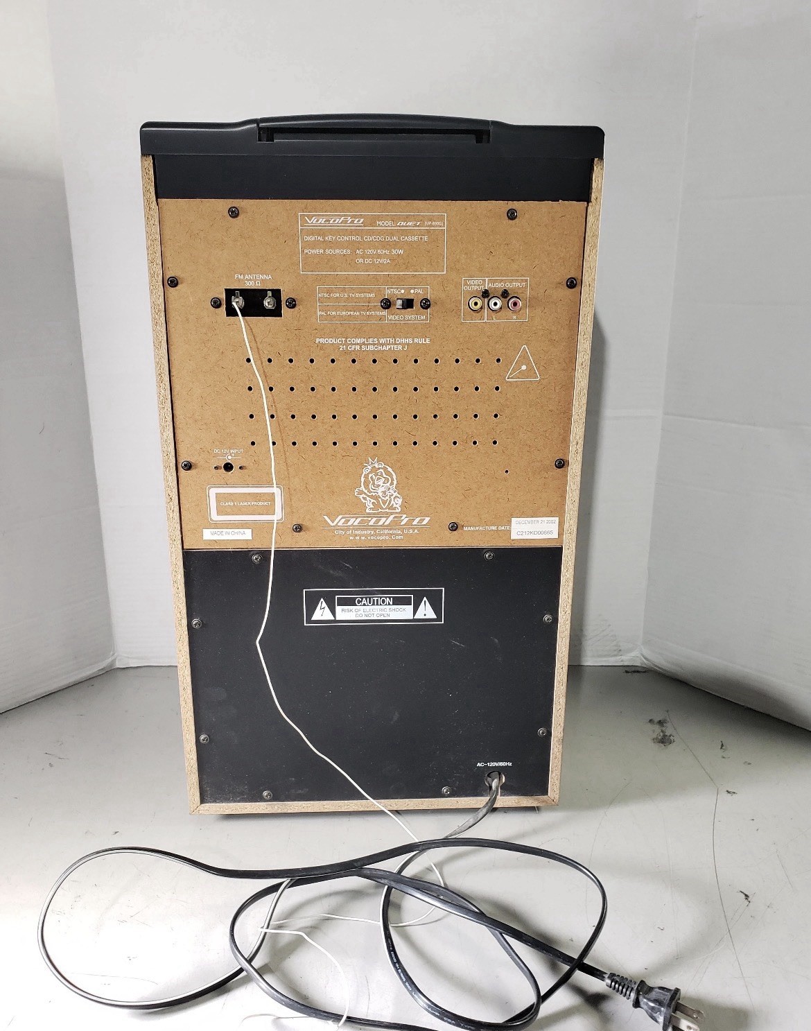 Vocopro DVD-Duet Karaoke Machine