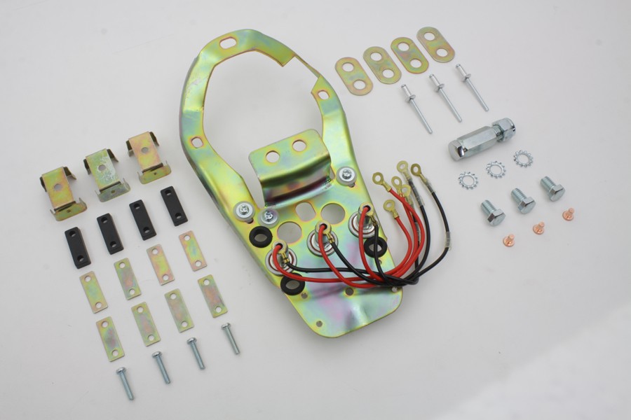 Three Light Dash Base for Harley-Davidson