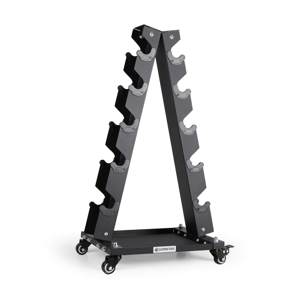 Solid Steel Dumbbell Rack Stand Only