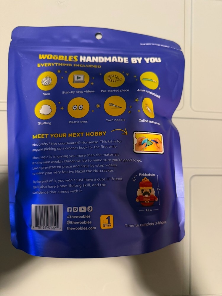 The Woobles Hazel the Nutcracker