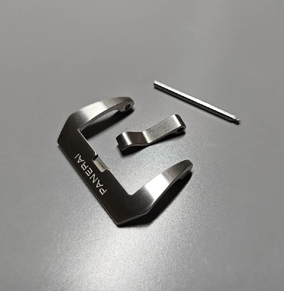 Panerai 22mm OEM Brushed Stainless Steel Tang Buckle 22MM PAV00627 SWISS MADE