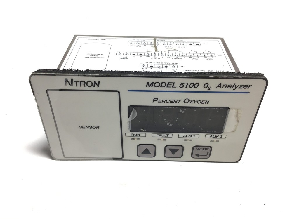 Ntron 5100 Process Analyzer Remote Sensor AC Power Unit