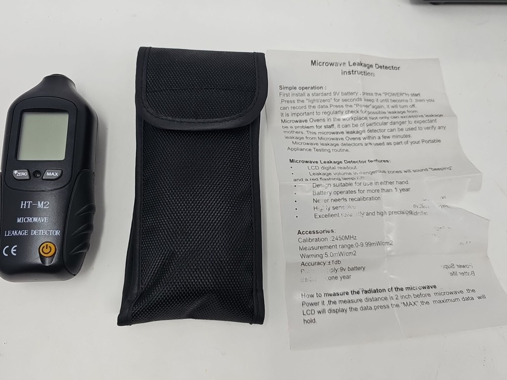 HT-M2 Digital Microwave Leakage Radiation Detector Meter Tester