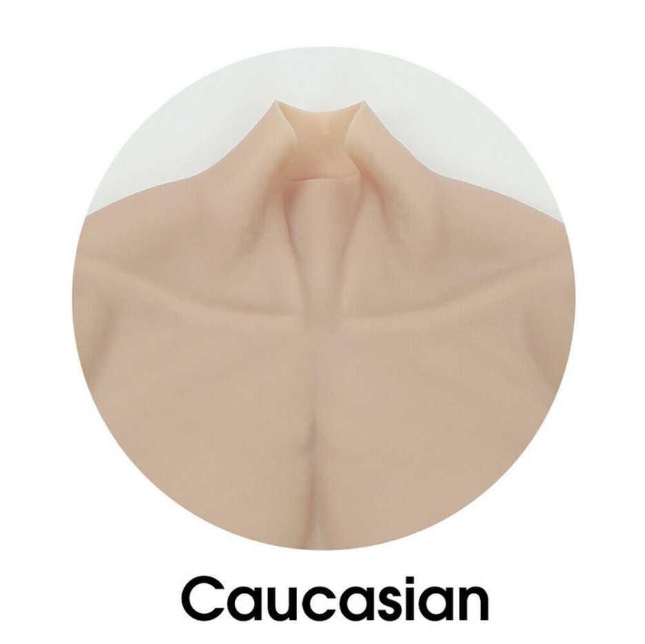 SMITIZEN Silicone Muscle Suit Realistic Male Chest With Back Zipper for Cosplay