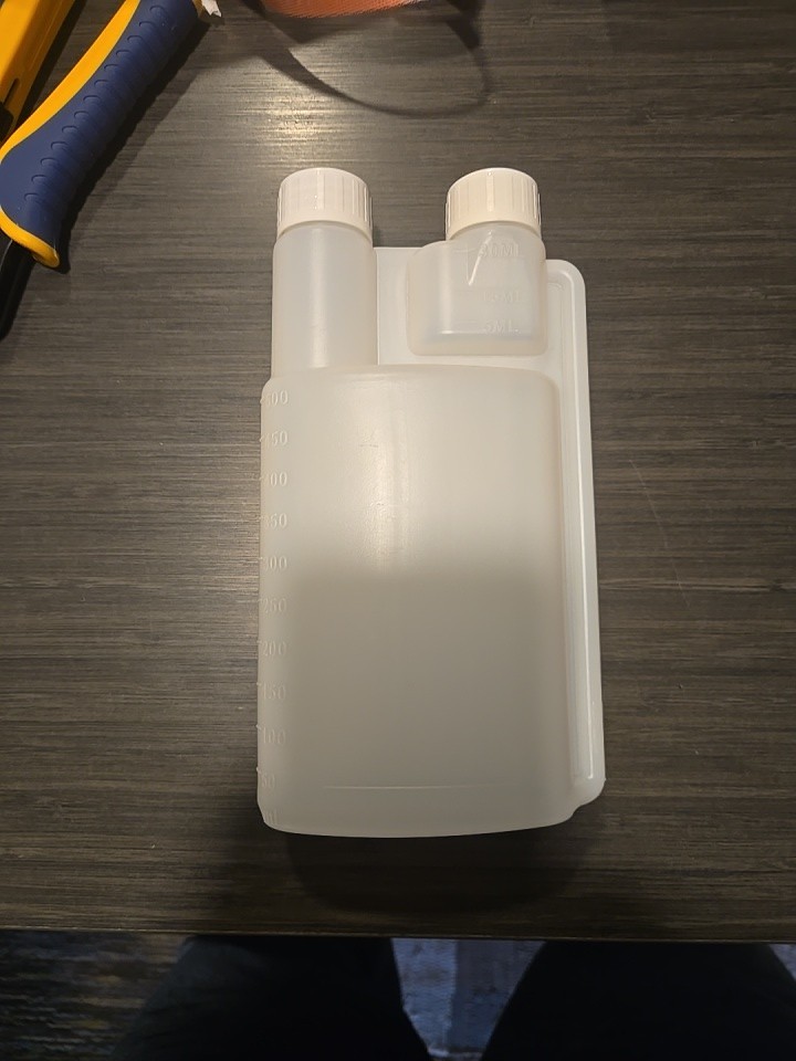 500ml (16oz) Dual Neck Dosing Bottle