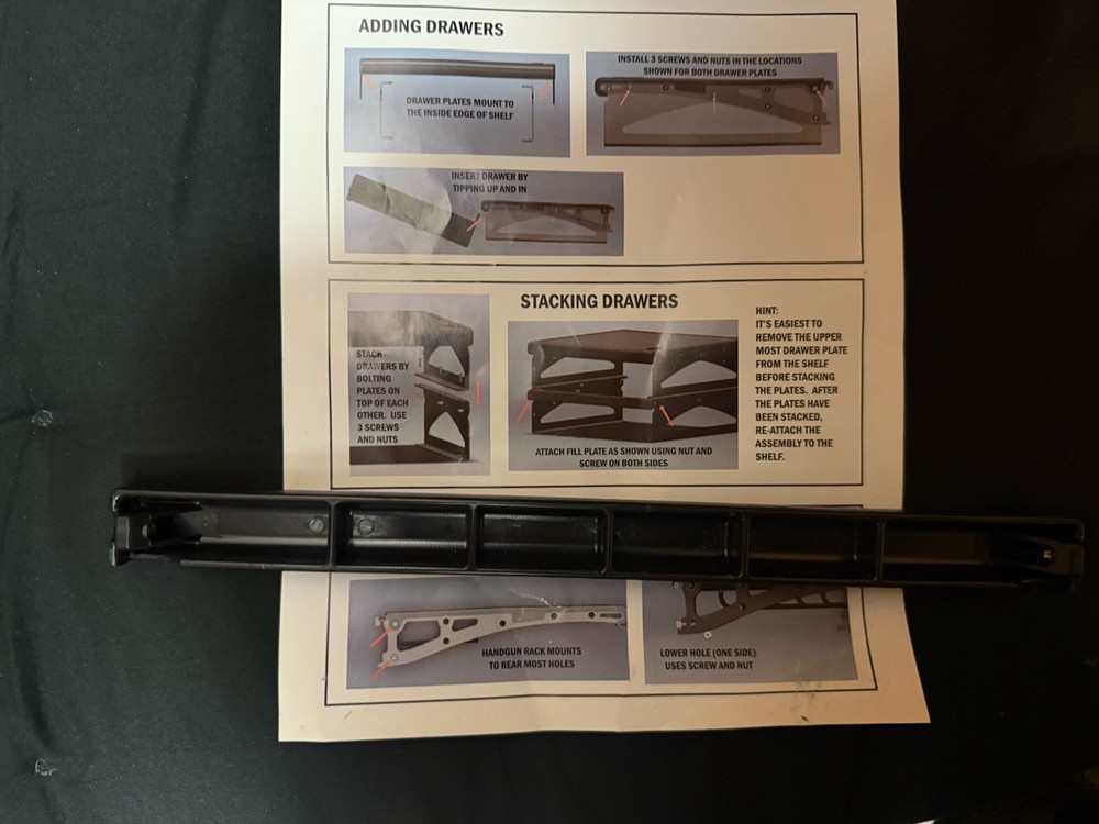 Browning Axis Shelf Stack Bracket