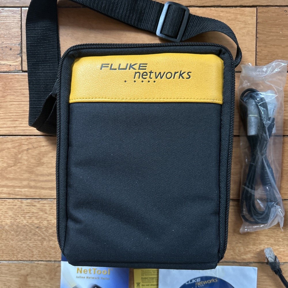 Fluke Networks NetTool 10/100 Inline Network Tester & Wire-mapper Dongle. TESTED
