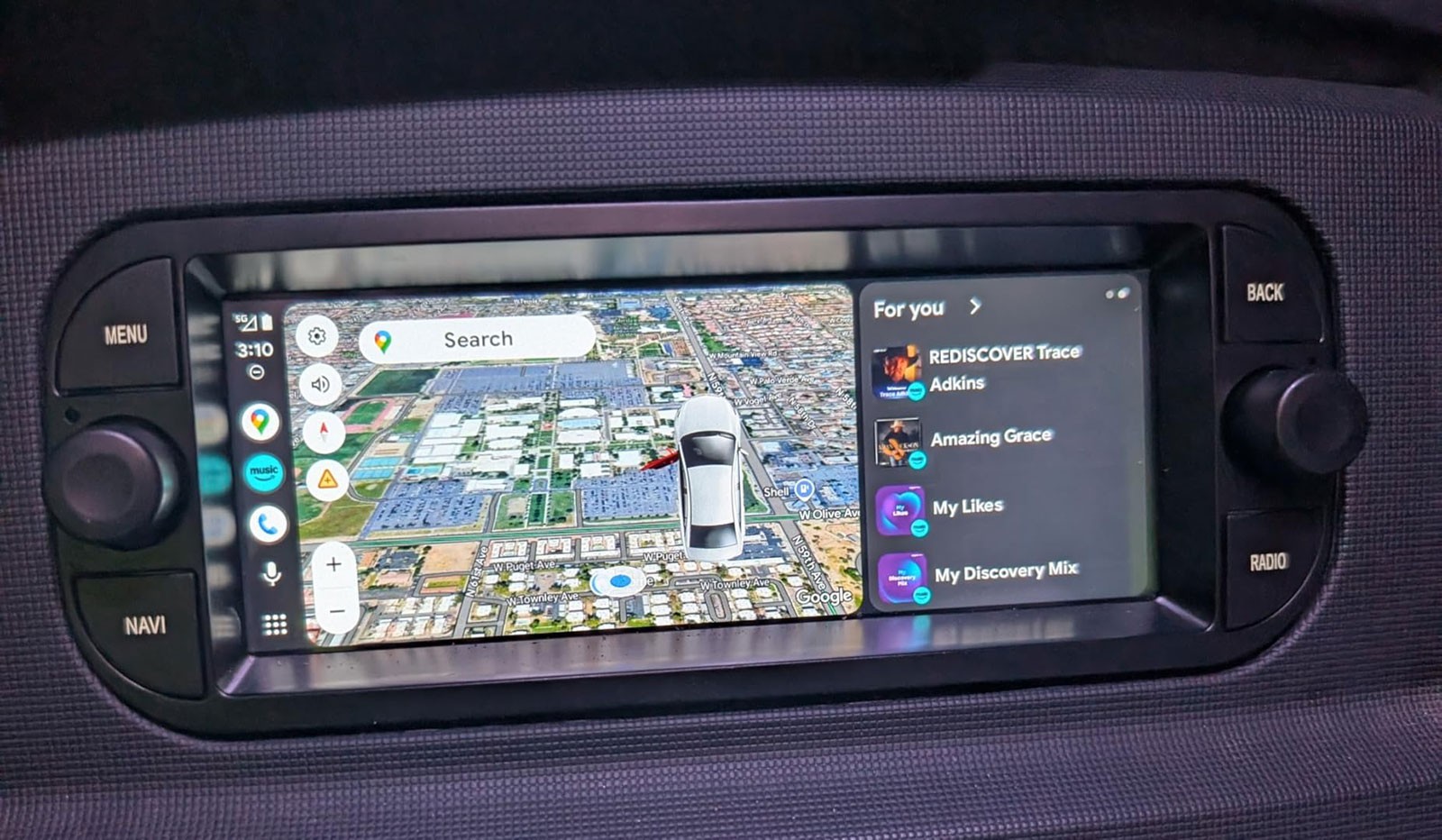 For 2002-2005 Dodge Ram Apple CarPlay Car Radio 8-Core 64GB Android 15 GPS WIFI