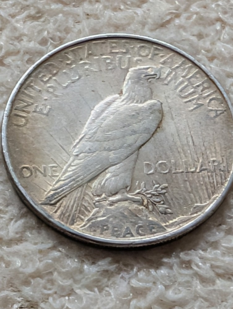 1922 US Peace Silver Dollar $1