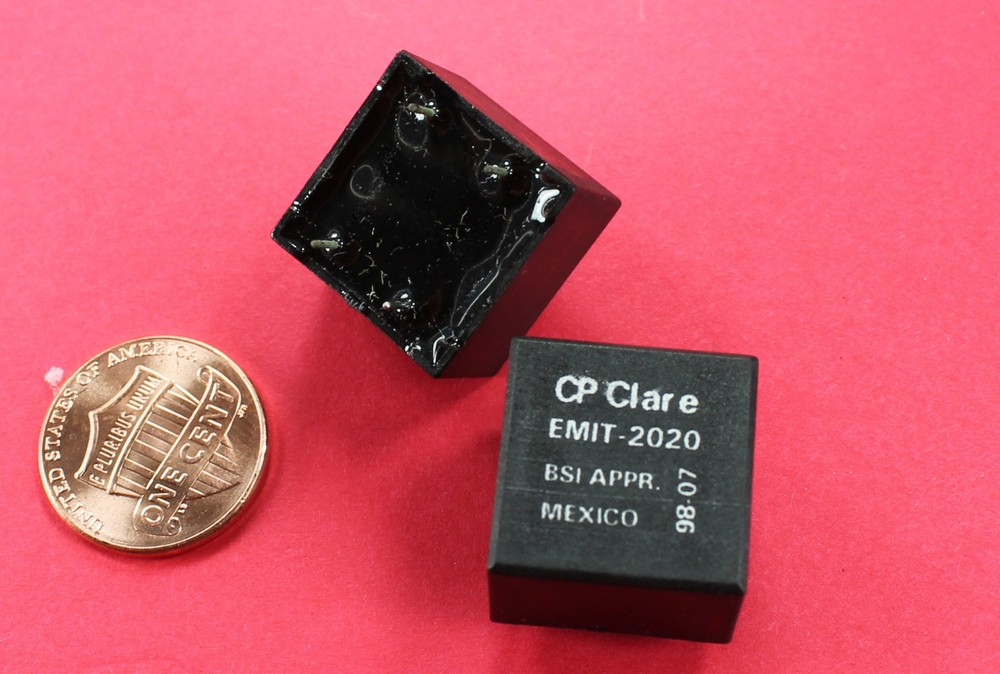 (2) 600:600 Ω TRANSFORMERS - Telephone- Coupling / Isolation - # EMIT-2020