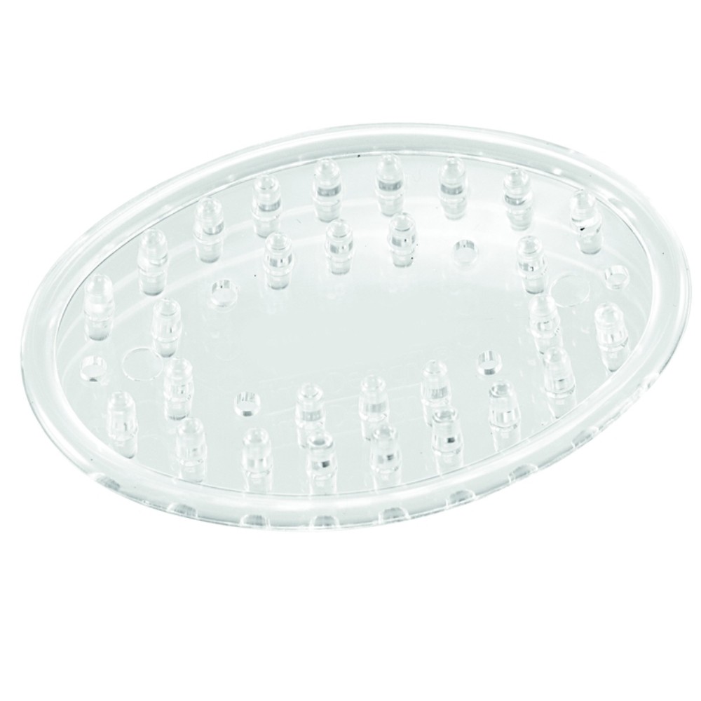 iDesign Clear Clear Silicone Bar Soap Saver