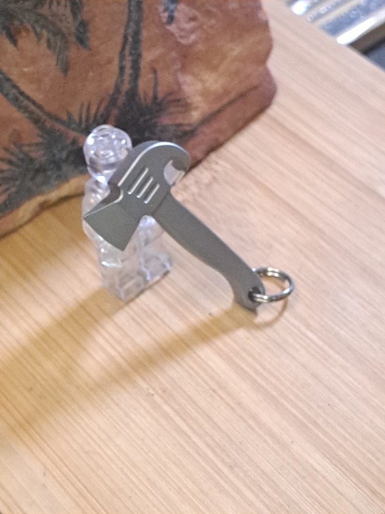 EDC Titanium Alloy Keychain Bottle Opener Multi-Tool