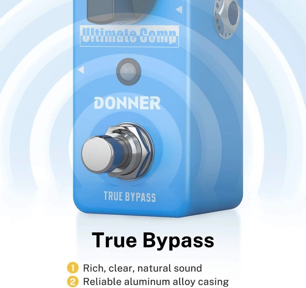 Compressor Pedal - Ultimate Comp 2 Modes Blue
