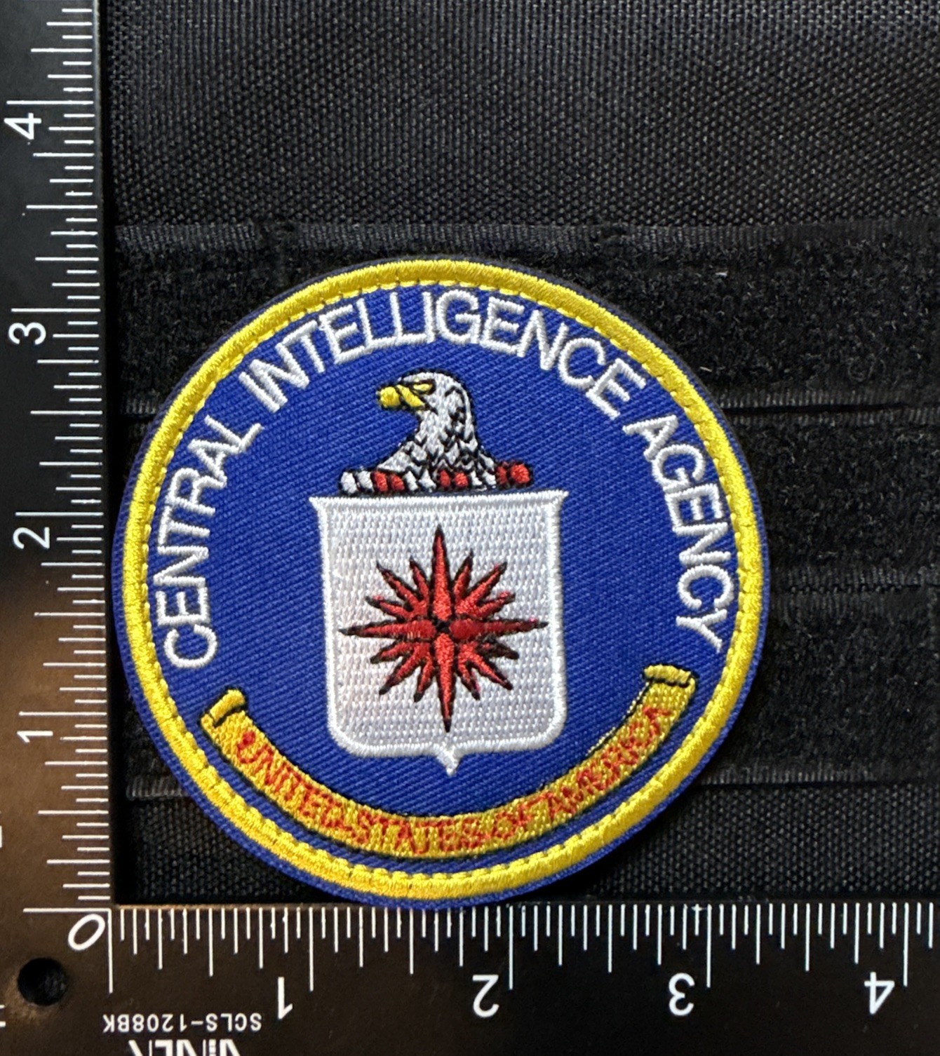 Central Intelligence Agency CIA USA Military Patch Tactical With Hook Loop