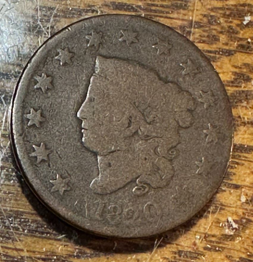 1820 Small Date Large Cent Nice Original Brown Good Choice Planchet CHRC