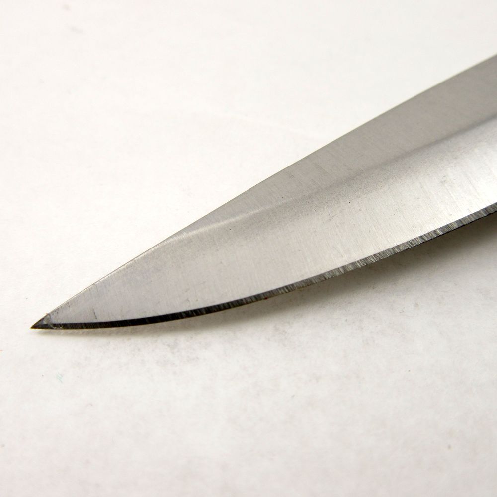 FIXED BLADE HUNTING KNIFE 5.75" Mini Native American Style Patch Leather Sheath