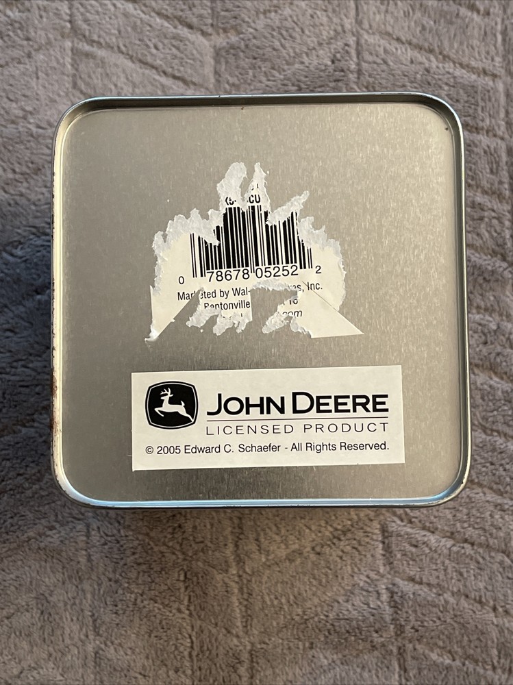 John Deere 2005 Spring Cube Tin Collector’s Tin