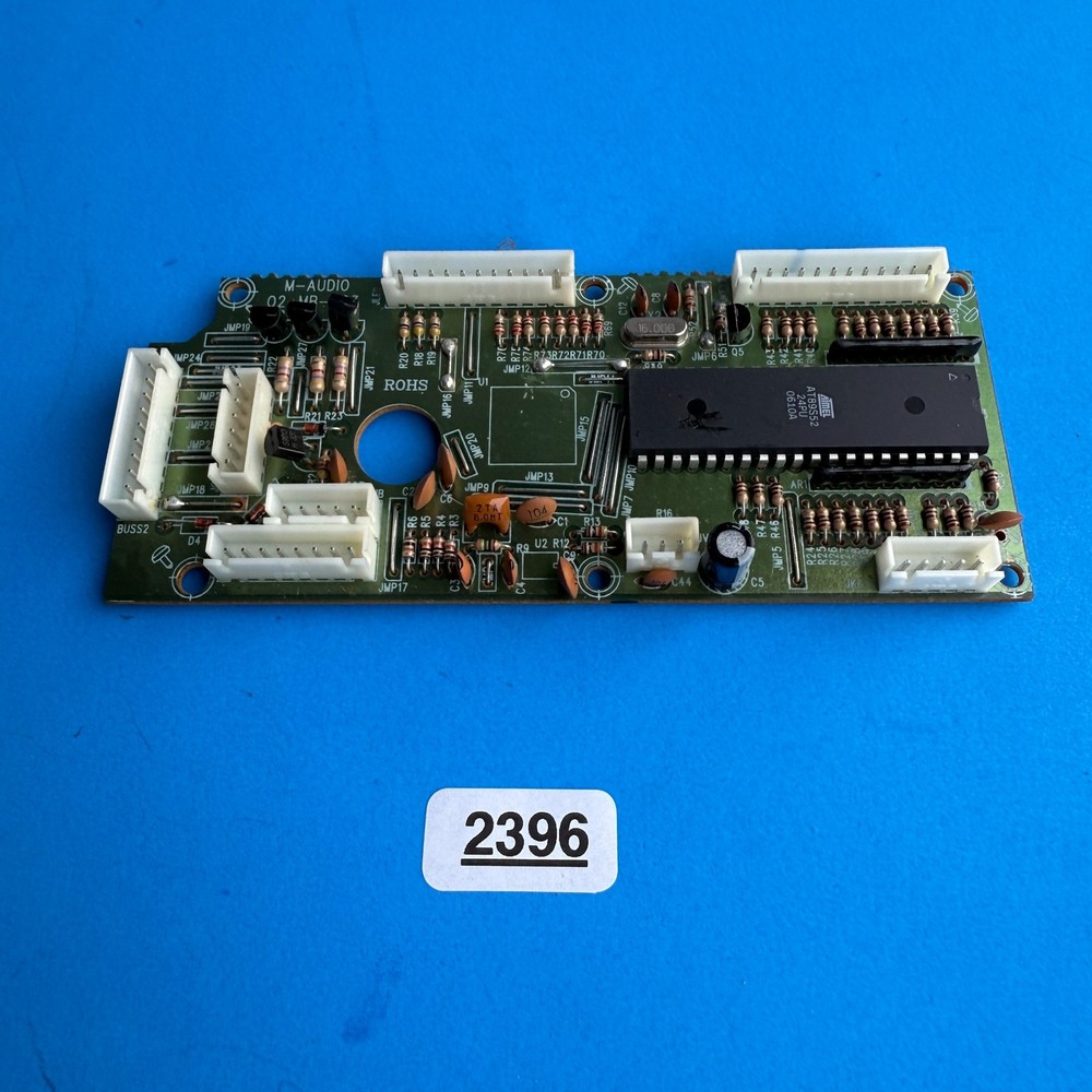 M-AUDIO O2 MIDI Controller Used OEM Part: Main Processor PCB Circuit Board