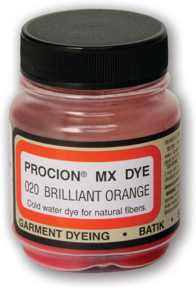 Procion Mx Dye, 2/3-Ounce, Bright Orange (PMX-1020)