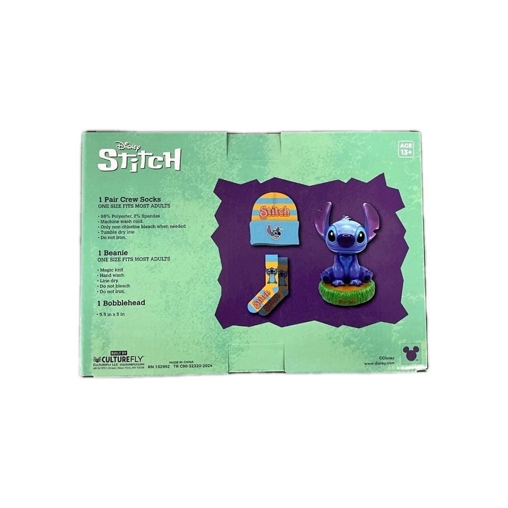 Disney STITCH Bobblehead Gift Set