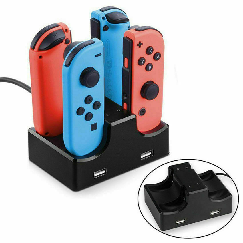 Charging Dock Stand Station for Nintendo Switch Joycon Joy-con Controller Gift