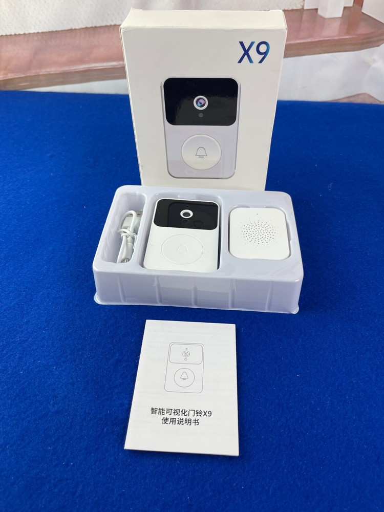Visualizable Smart Doorbell X9 New Opened box