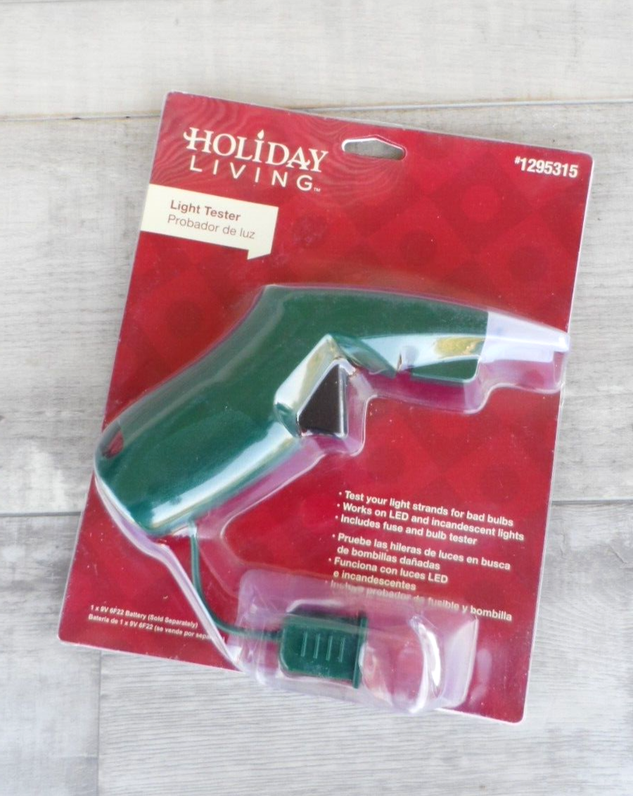 Light Tester for LED and Incandescent Lights Holiday Light Tester 1295315