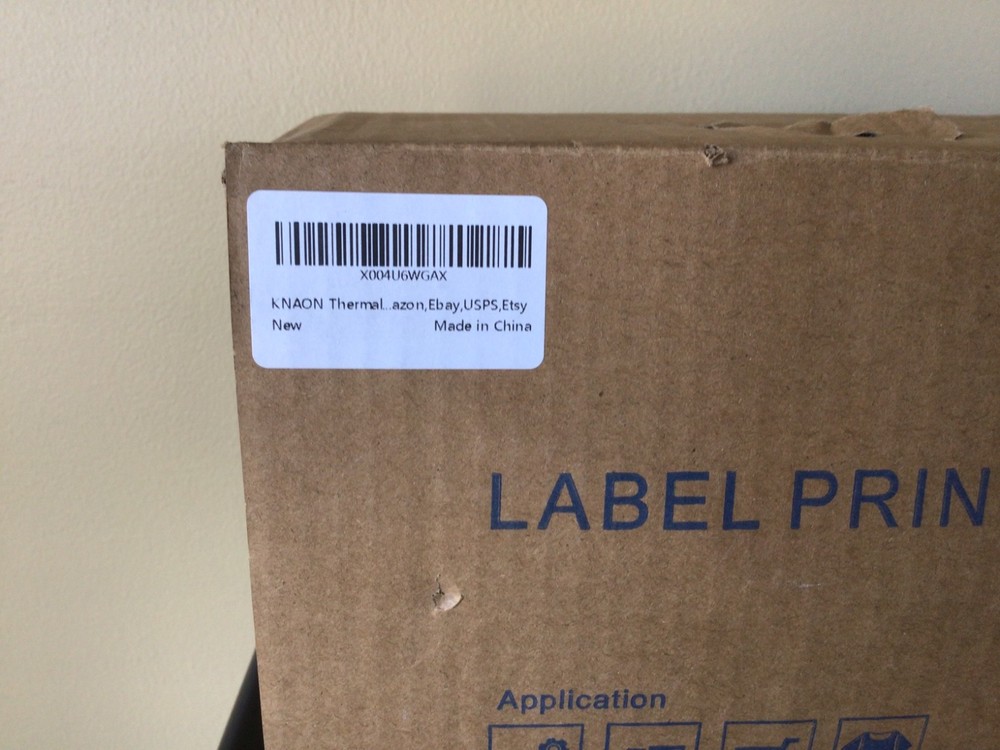 Barcode Label Printer Model POS-9200-L White Android + IOS + 2 Rolls 400 Labels