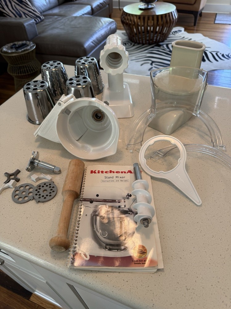 Kitchen Aide Stand Mixer Food Grinder Attachments