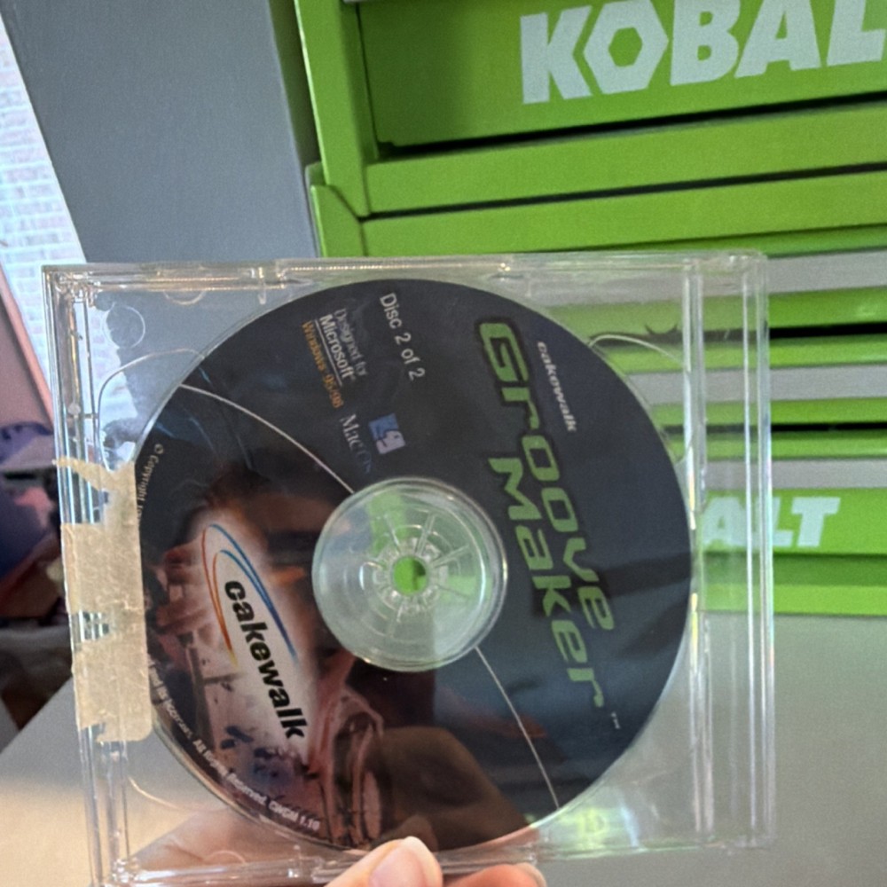 Cakewalk Groove Maker Loops & Samples CD for Windows 95/98 Mac OS