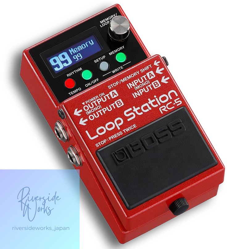 BOSS RC-5 Loop Station Looper Effects Pedal Limited Patch Cable Offer
