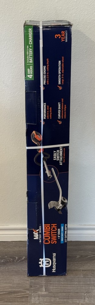 Husqvarna 330iKE Combi Switch + Lawn Edger Attachment
