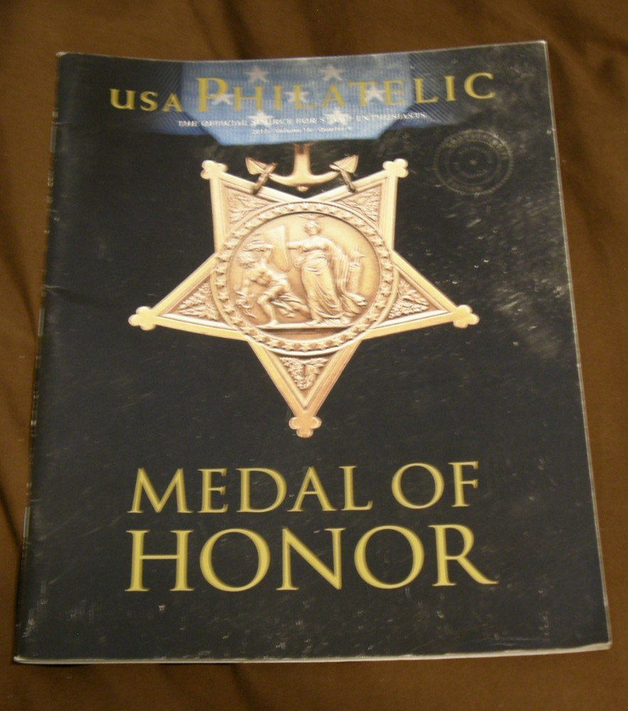 Medal of Honor USA Philatelic Catalog 2013 Volume 18 Q4 Medal of Honor