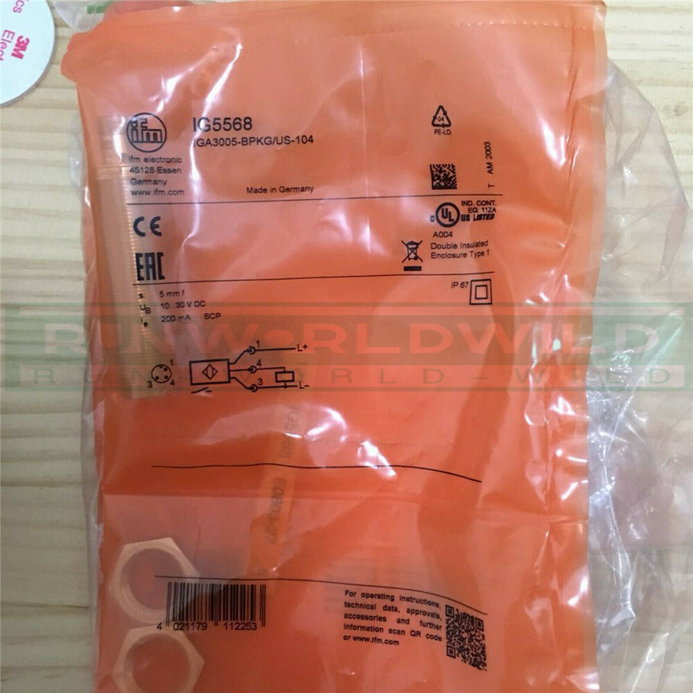 1PCS NEW FOR  IFM IG5568 proximity switch sensor