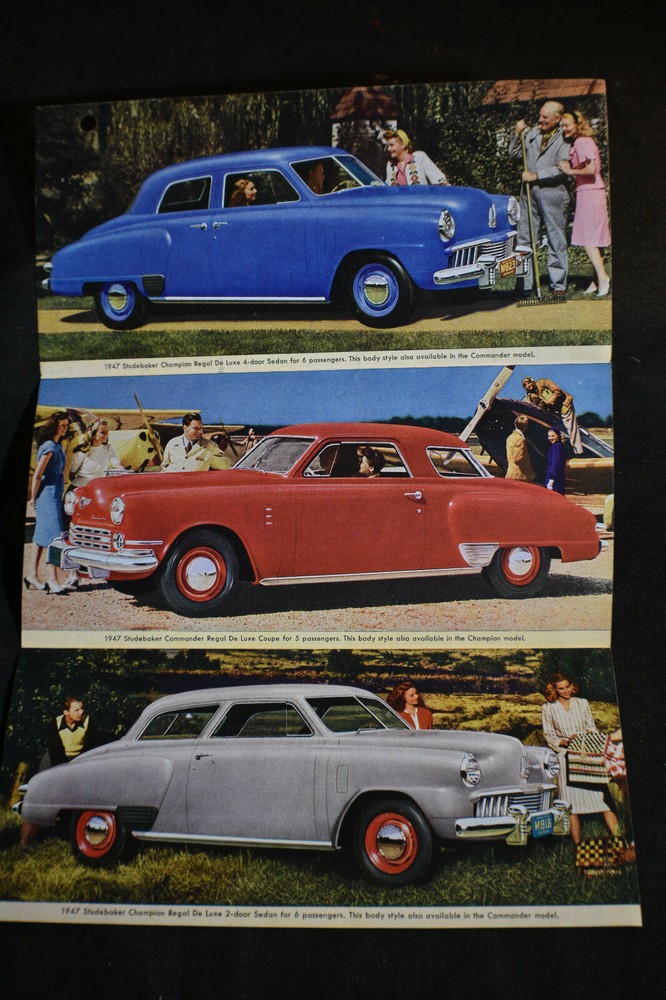 New 1947 Studebakers Brochure