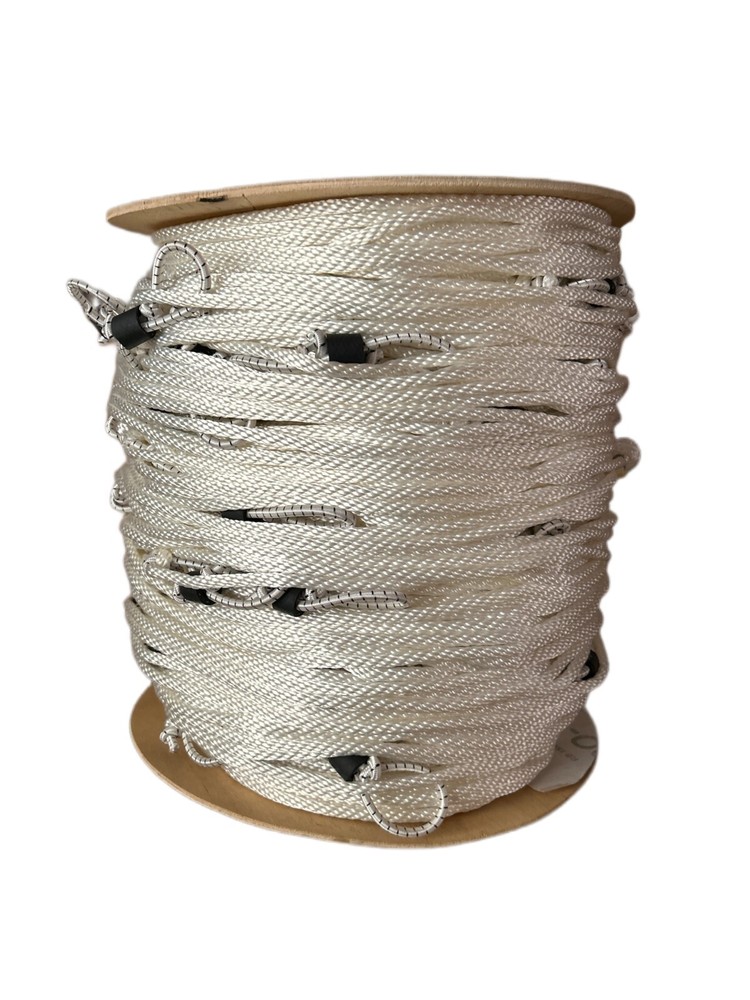 #8 Solid Braid Sinking Line 1200′ with 3/16 Snoods 6′ Spacing