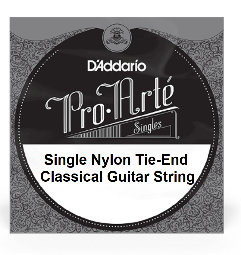 D'Addario Pro Arte J4501 Single 1st String (e) Medium Tension .028 Clear Nylon