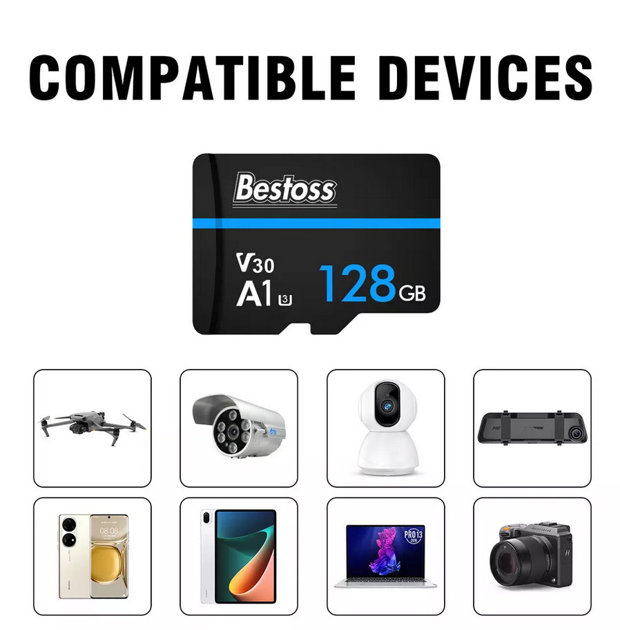 128GB Micro SDXC TF Flash Memory Card Class 10