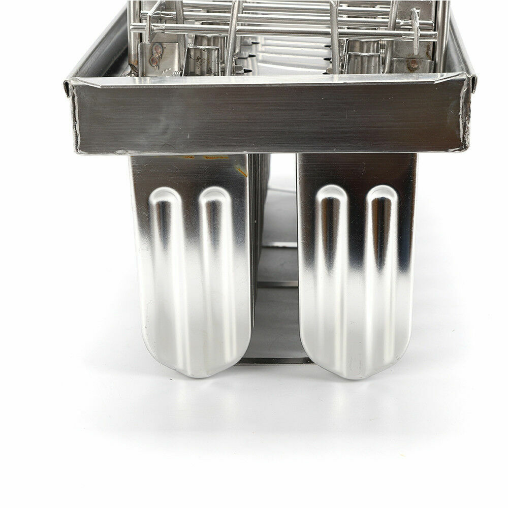 20x Stainless Steel Molds Ice Pop Lolly Ice Cream Stick Holder Mold Top