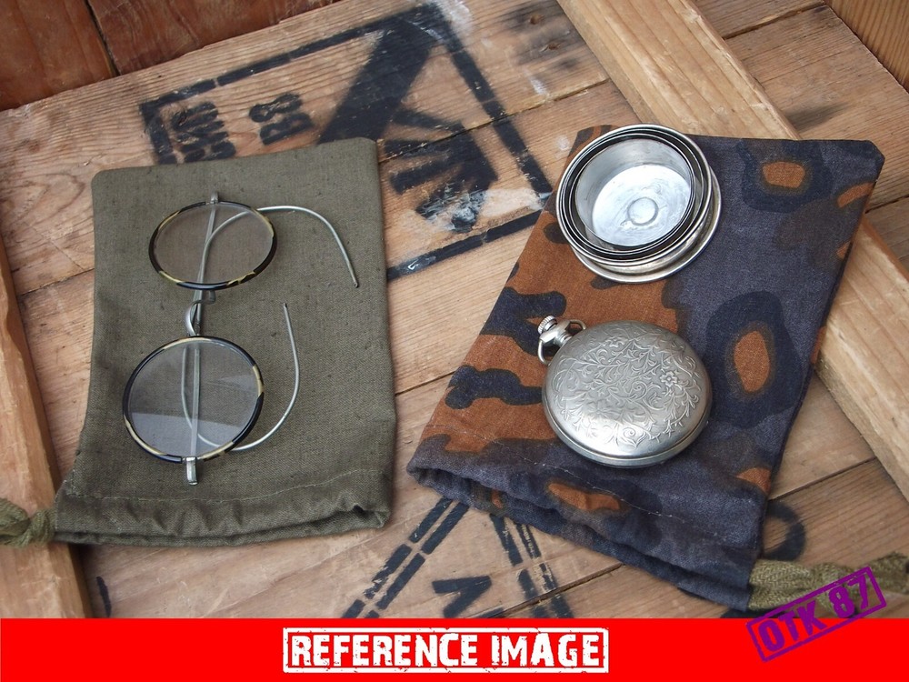 Small tote bag brown SS trophy, homemade by Red Army troops WW2 reproduction