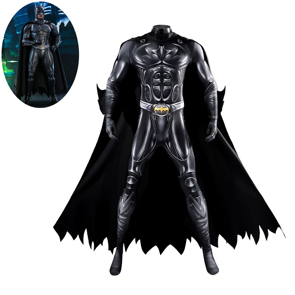 Batman Forever costume Bruce Wayne Suit Bodysuit