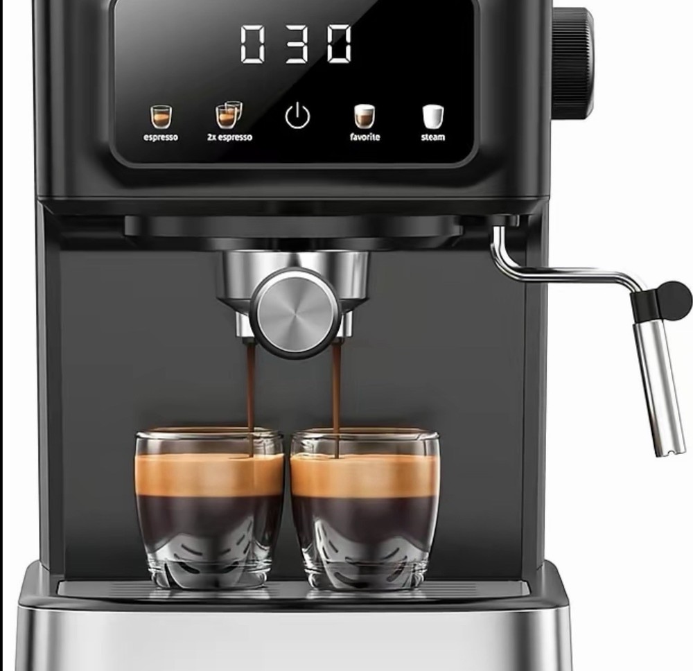 Kismile Espresso Machine 15 Bar Automatic Maker